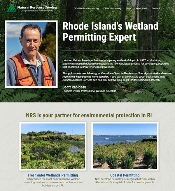 Website Design NRS Wetlands