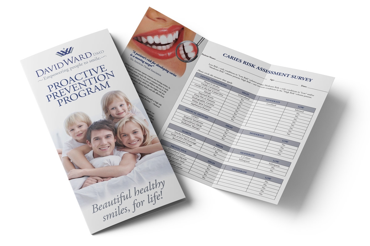 Dr. Dave Ward - Informational Tri-Fold Brochure for Patients