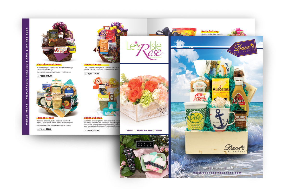 Dave's Gift Baskets - Product catalog